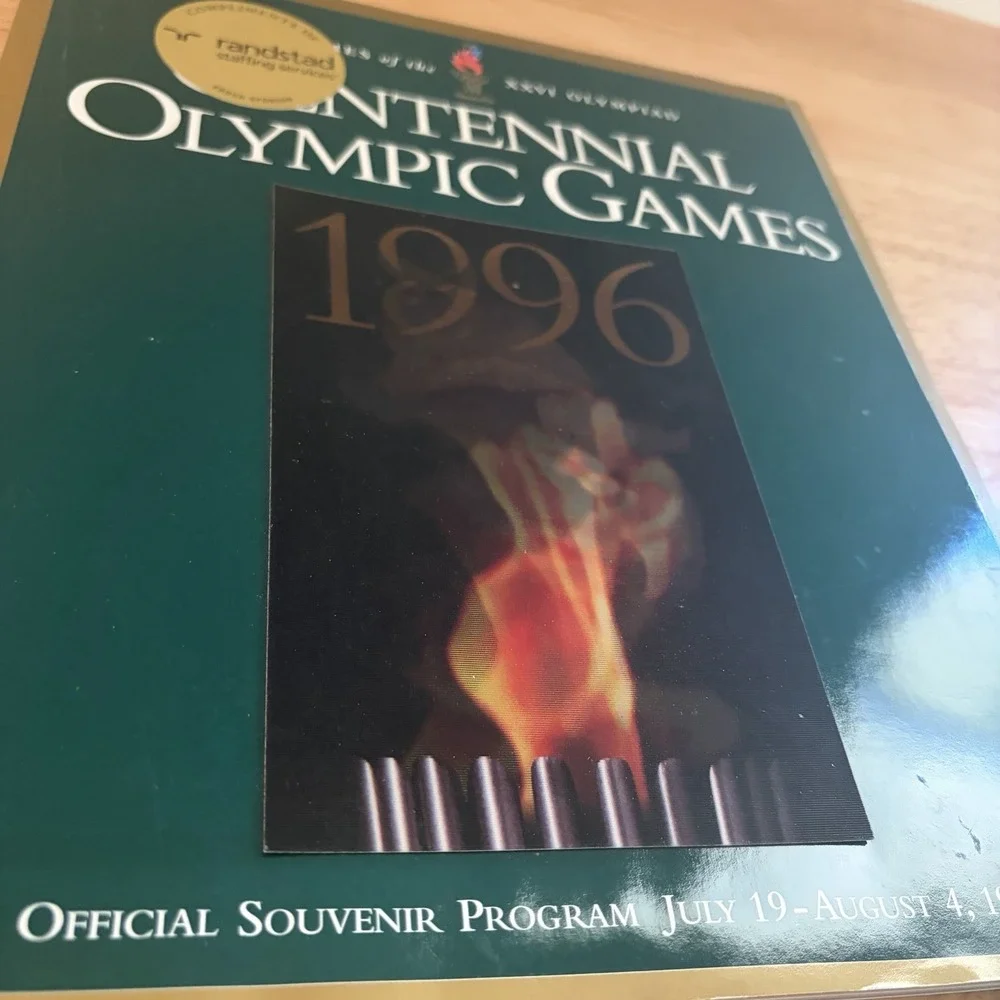 Official Souvenir Program Centennial Olympic Games 1996‎ Atlanta Georgia USA